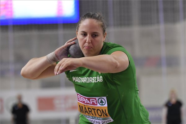 Fedettpályás atlétikai Eb - Márton Anita bronzérmes