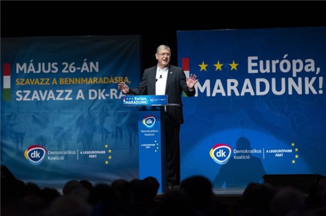 A Demokratikus Koalíció európai parlamenti kampánynyitó rendezvénye 