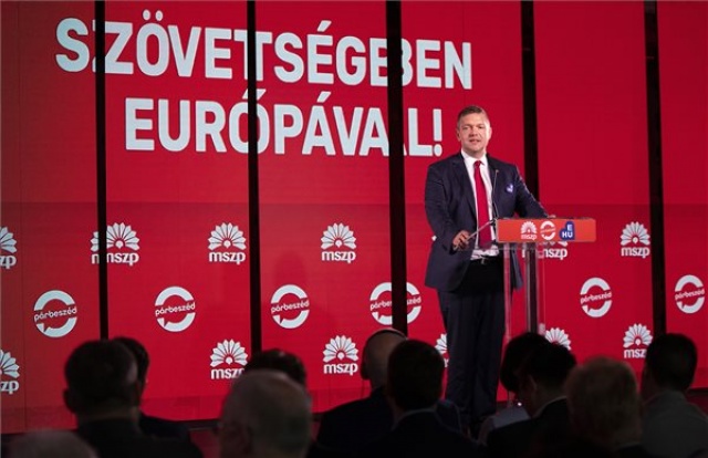 EP-választás - Az MSZP kampányrendezvénye