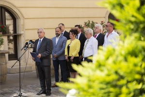 Önkormányzat 2019 - Ellenzéki sajtótájékoztató Sopronban
