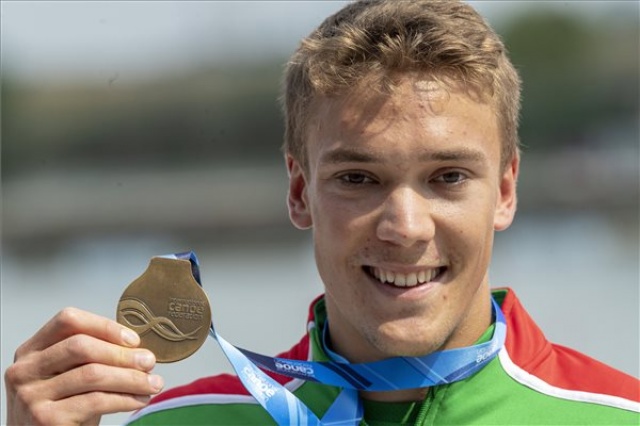 Kajak-kenu világbajnokság Szegeden - Kopasz Bálint aranyérmes kajak egyes 1000 méteren