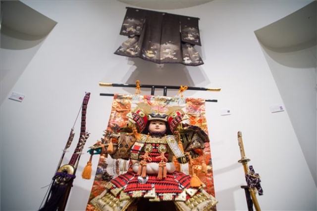 Antik japán gyermekkimonókból nyílt kiállítás a Hagyományok Házában