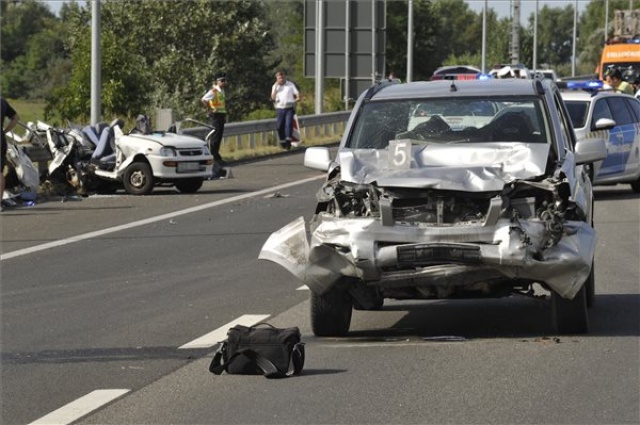Halálos baleset történt az M5-ös autópályán Soroksárnál
