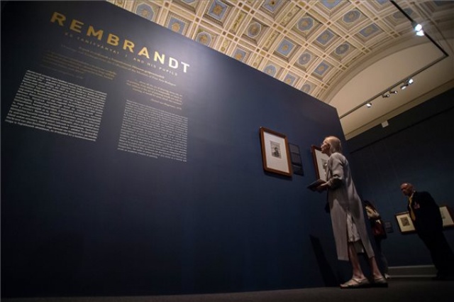 Rembrandt és követőinek rajzaiból és rézkarcaiból nyílik tárlat a Szépművészeti Múzeumban