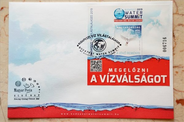 Víz-világtalálkozó - Bélyeget bocsátott ki a Magyar Posta