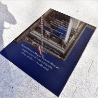 Emléktáblát avattak Harry Hill Bandholtz tábornok tiszteletére a Múzeumkertben 