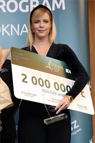 Hatan kaptak Junior Prima-díjat magyar sajtó kategóriában