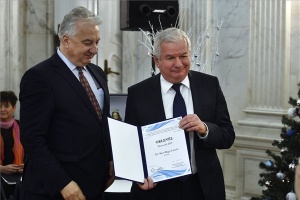 Kiss-Rigó László szeged-csanádi megyés püspök kapta a Duna-díjat
