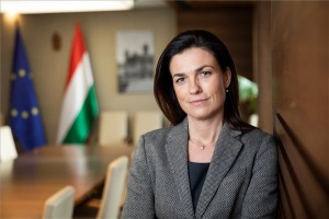 Varga Judit igazságügyi miniszter 