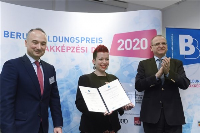 Átadták a német-magyar kamara Szakképzési Díj 2020 elismeréseit