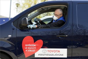 Koronavírus - Húsz gépjárművet ajánlott fel a járvány elleni védekezéshez a Toyota