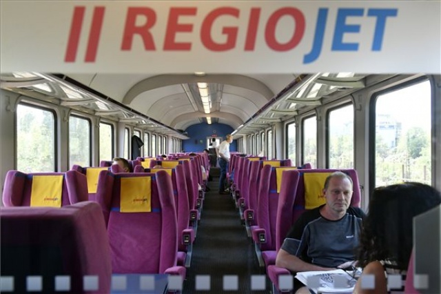 A RegioJet új vasúti járatot indított a Budapest-Bécs-Brünn-Prága útvonalon