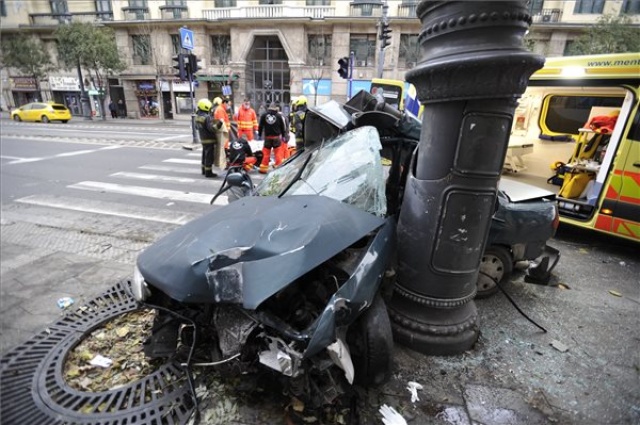 Halálos baleset történt a budapesti Károly körúton
