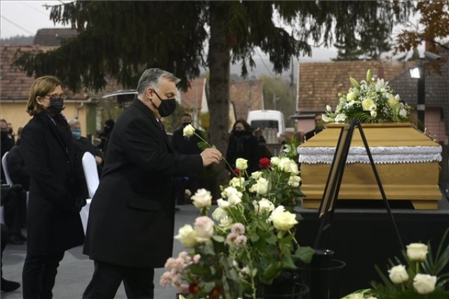 Szőcs Géza temetése