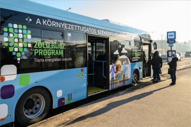 Székesfehérváron folytatódik a Zöld busz demonstrációs mintaprojekt