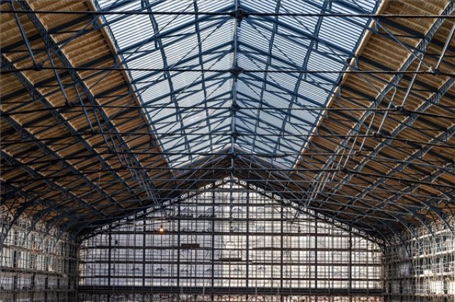 Befejeződött a Nyugati pályaudvar csarnoka tetőszerkezetének felújítása