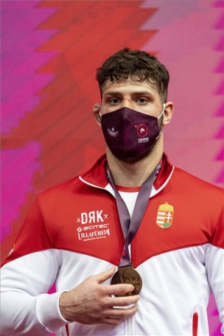 Olimpiai kvalifikációs birkózótorna Budapesten - Varga Ádám bronzérmes 