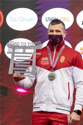 Olimpiai kvalifikációs birkózótorna Budapesten - Varga Ádám bronzérmes 