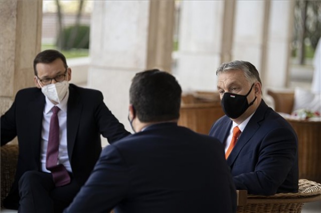 Orbán Viktor találkozója Matteo Salvinivel és Mateusz Morawieckivel Budapesten