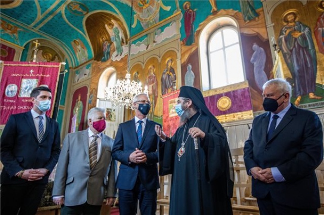 Megújul a méhkeréki román ortodox templom