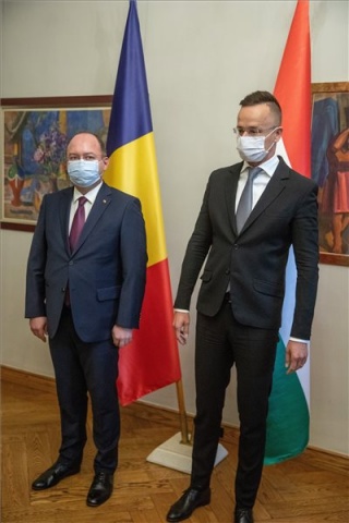 Magyar-román külügyminiszteri találkozó Gyulán