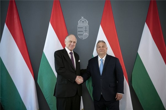 Orbán Viktor a Zsidó Világkongresszus elnökével tárgyalt