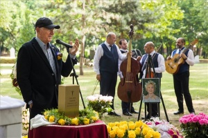 Gábor Zsazsa temetése Budapesten