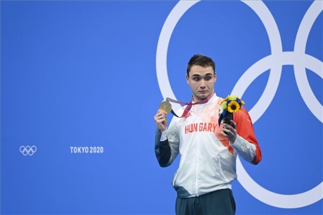 Tokió 2020 - Milák Kristóf olimpiai bajnok 200 méter pillangón