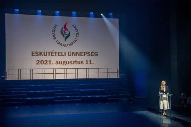 Paralimpia 2020 - Letették az esküt a magyar csapat tagjai