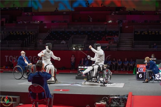 Paralimpia 2020 - Osváth Richárd ezüstérmes tőrben