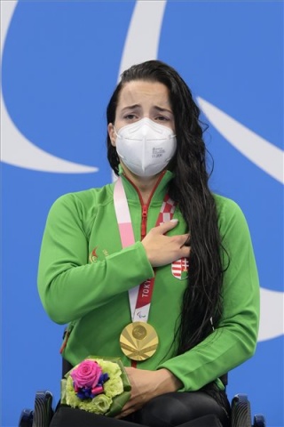 Paralimpia 2020 - Aranyérmes Illés Fanni 100 méteres mellúszásban