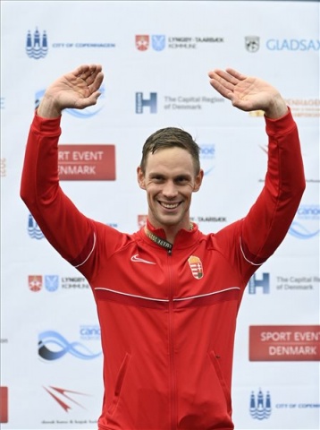 Kajak-kenu vb - Noé Bálint aranyérmes K-1 5000 méteren 