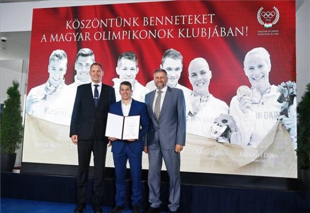 Hat új tag a Magyar Olimpiai Bajnokok Klubjában