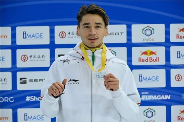 Rövidpályás gyorskorcsolya világkupaverseny Debrecenben - Liuék révén kettős magyar siker 500 méteren