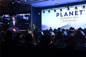 A Planet Budapest 2021 Fenntarthatósági Expó és Világtalálkozó megnyitó gálája 	