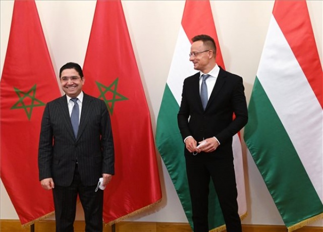 Szijjártó Péter a marokkói külügyminiszterrel tárgyalt