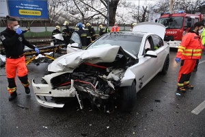 Halálos baleset történt Budapesten, a Soroksári úton