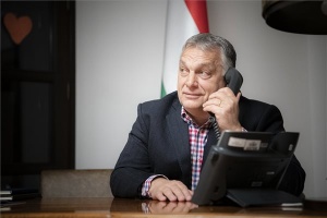 Orbán Viktor Donald Trumppal folytatott telefonbeszélgetést