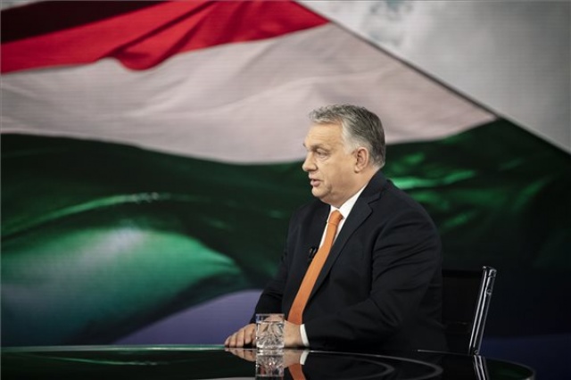 Orbán Viktor interjút adott az M1 aktuális csatornának