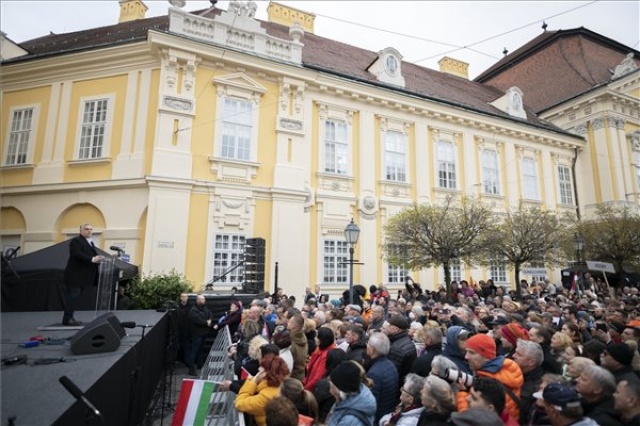 Választás 2022 - Orbán Viktor Székesfehérváron 