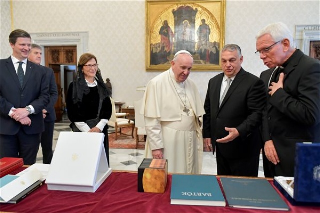 Orbán Viktor hivatalos látogatása a Vatikánban