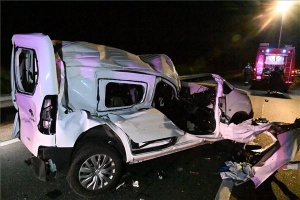 Halálos baleset történt az M5-ös autópályán Inárcsnál