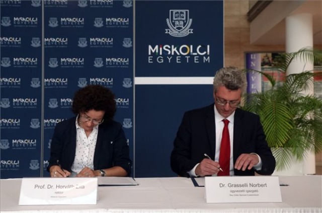 Együttműködési megállapodást kötött a Miskolci Egyetem és a Bay Zoltán Kutatóintézet