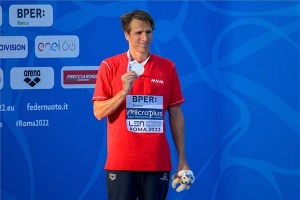 Vizes Eb - Úszás - Verrasztó Dávid ezüstérmes 400 méter vegyesen