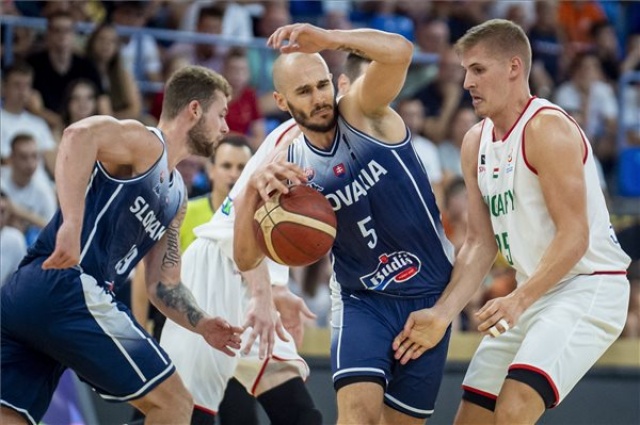 Férfi kosárlabda - Magyarország-Szlovákia