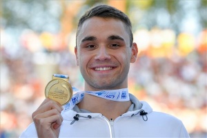 Vizes Eb - Milák Kristóf aranyérmes 100 méter pillangón