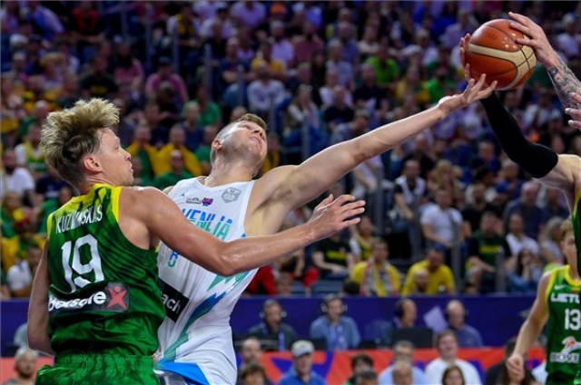 Férfi kosárlabda Eb - Szlovénia - Litvánia