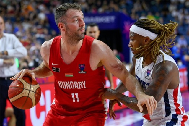 Férfi kosárlabda Eb - Franciaország - Magyarország