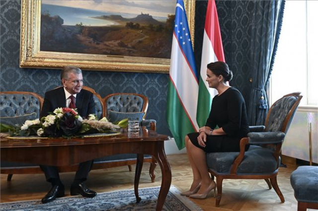 Az üzbég elnök Budapesten