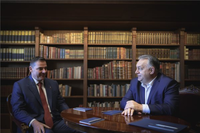 Sport- és olimpiai ügyekről tárgyalt Orbán Viktor a MOB elnökével